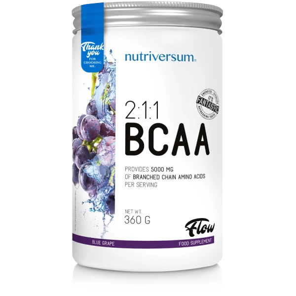 Nutriversum БЦАА 2:1:1 360 грамм (Виноград)