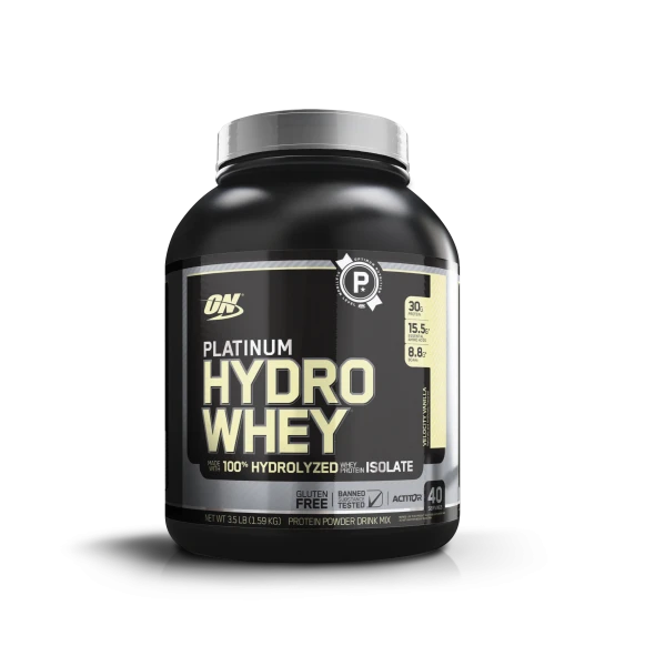 Optimum Nutrition Гидролизованный Протеин Platinum 1590 грамм (Ванильная скорость)