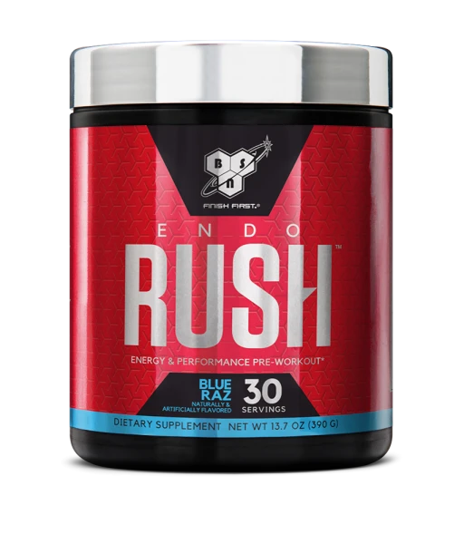 BSN Предтренировочный комплекс Endo RUSH 390 грамм (Голубая малина)