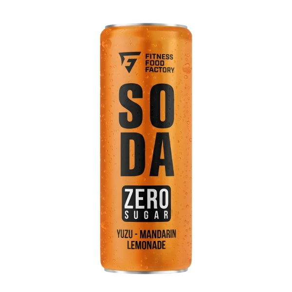 Fitness Food Factory Напиток газированный SODA 330 мл (Юдзу-мандарин)