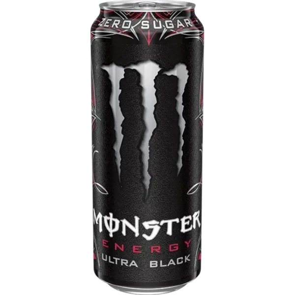 Monster Energy Энергетический напиток Ultra Black 500 мл