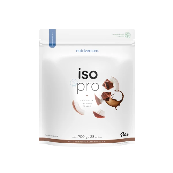 Nutriversum Протеин Изолят ISO Pro 700 грамм (Шоколад - кокос)