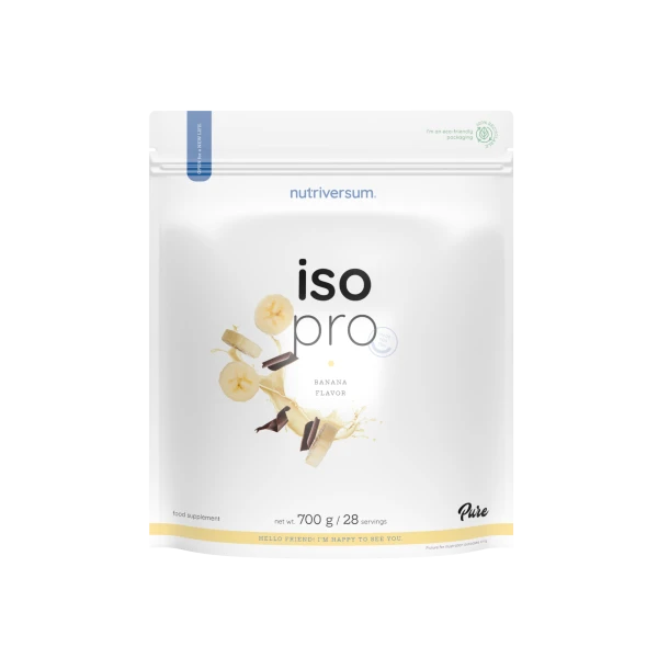 Nutriversum Протеин Изолят ISO Pro 700 грамм (Банановый сплит)