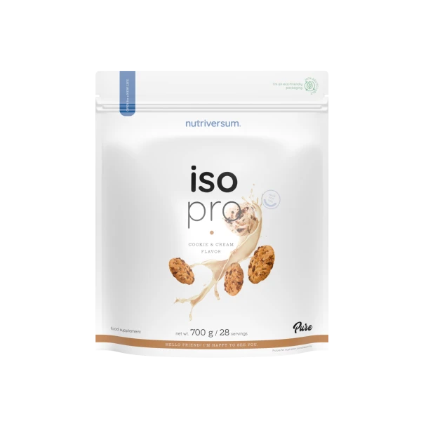 Nutriversum Протеин Изолят ISO Pro 700 грамм (Печенье - крем)