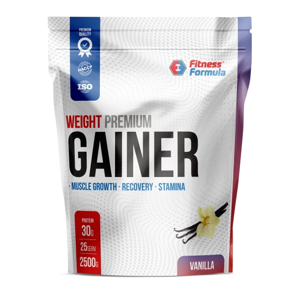 Fitness Formula Гейнер для набора Веса 2500 грамм (Ваниль)