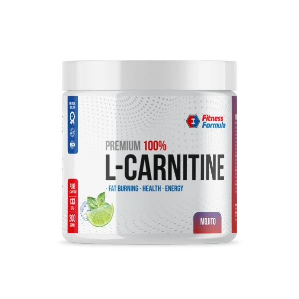 Fitness Formula Л-Карнитин 200 грамм (Лимон - лайм - мята)