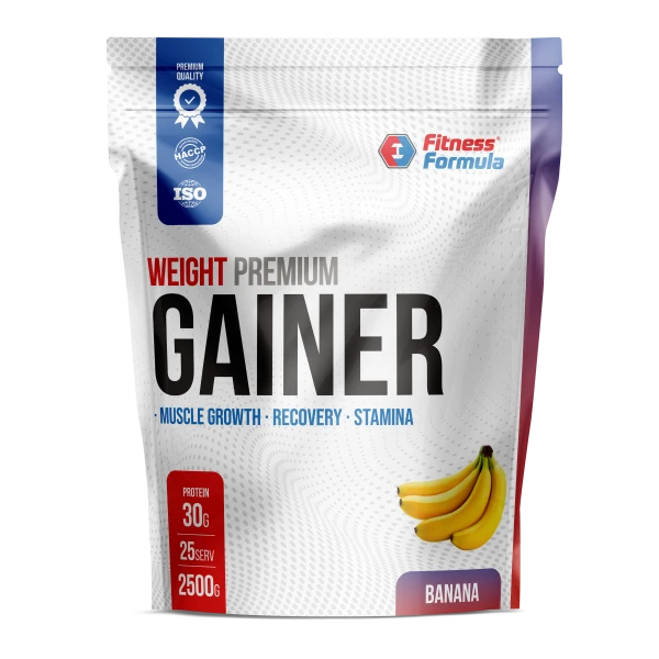 Fitness Formula Гейнер для набора Веса 2500 грамм (Банан)