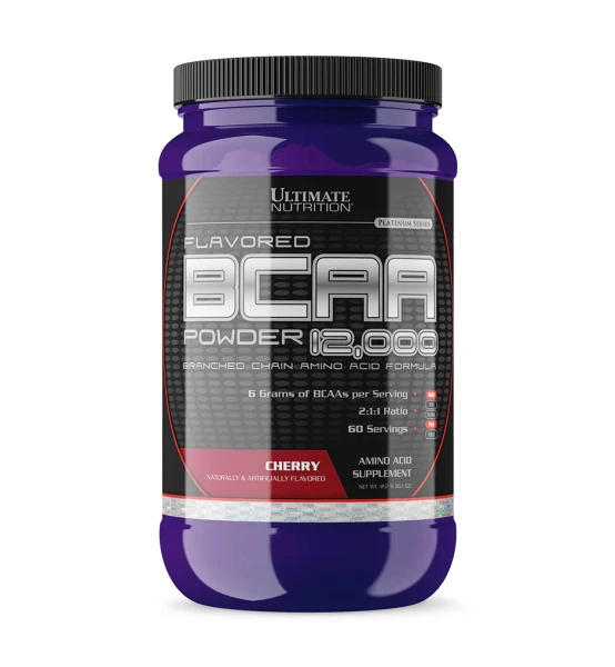 Ultimate Nutrition БЦАА 12000 457 грамм (Вишня)