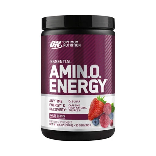Optimum Nutrition Комплекс Аминокислот Essential Amino Energy 270 грамм (Лесная ягода)