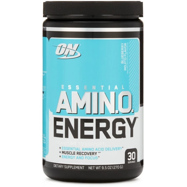 Optimum Nutrition Комплекс Аминокислот Essential Amino Energy 270 грамм (Черничный мохито)