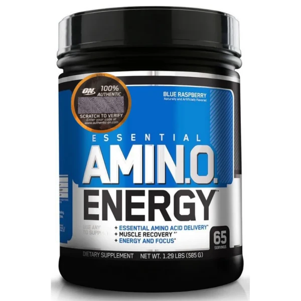Optimum Nutrition Комплекс Аминокислот Essential Amino Energy 585 грамм (Ежевика)