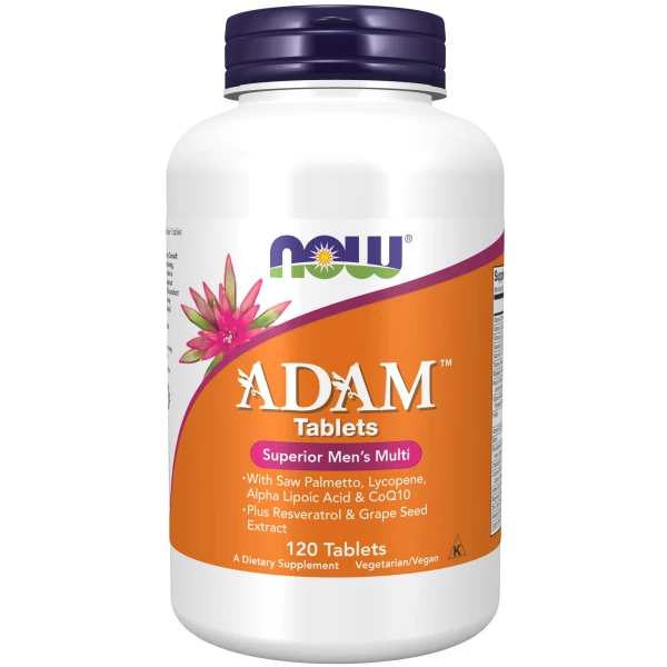 NOW Мультивитамины для Мужчин Adam 120 таблеток