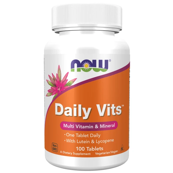 NOW Мультивитамины и Минералы Daily Vits 100 таблеток