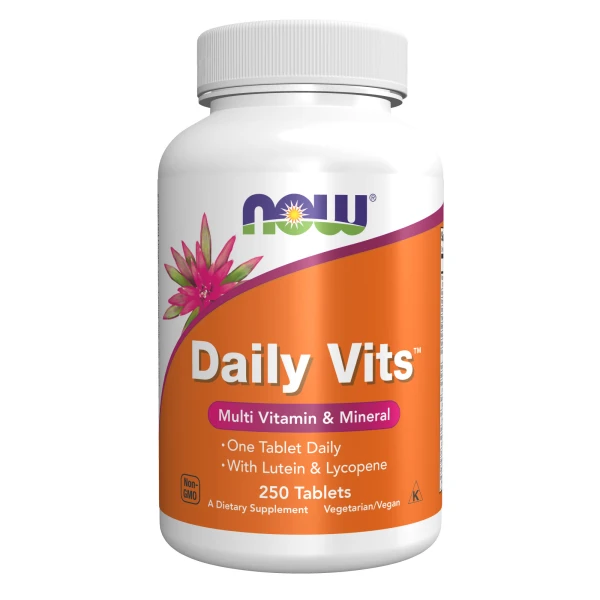 NOW Мультивитамины и Минералы Daily Vits 250 таблеток