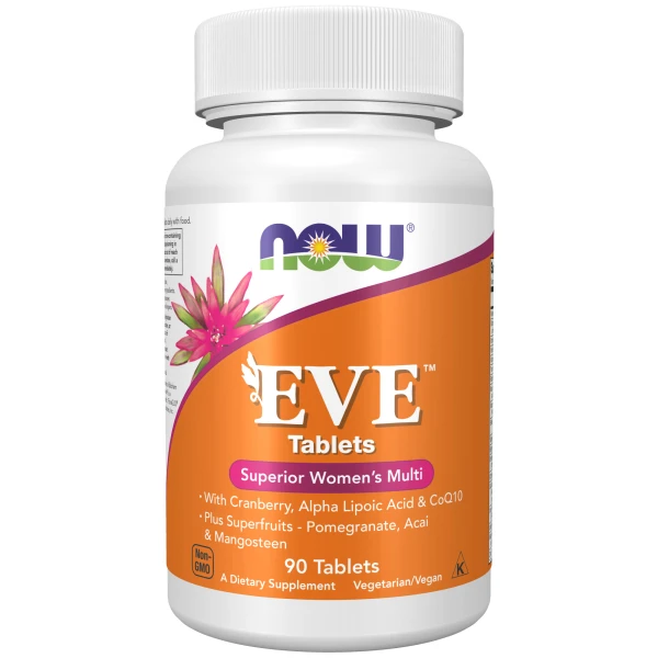 NOW Мультивитамины для Женщин Eve 90 таблеток