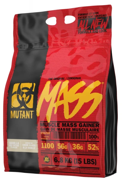 Mutant Гейнер Mass 6800 грамм (Ванильное мороженое)