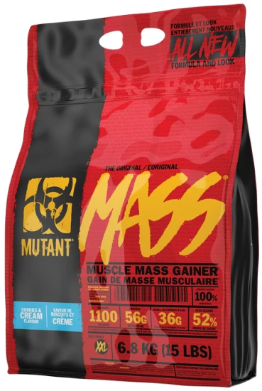 Mutant Гейнер Mass 6800 грамм (Печенье крем)