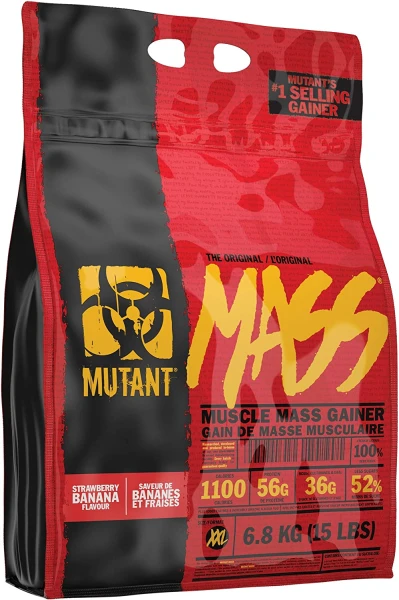Mutant Гейнер Mass 6800 грамм (Клубника-банан)