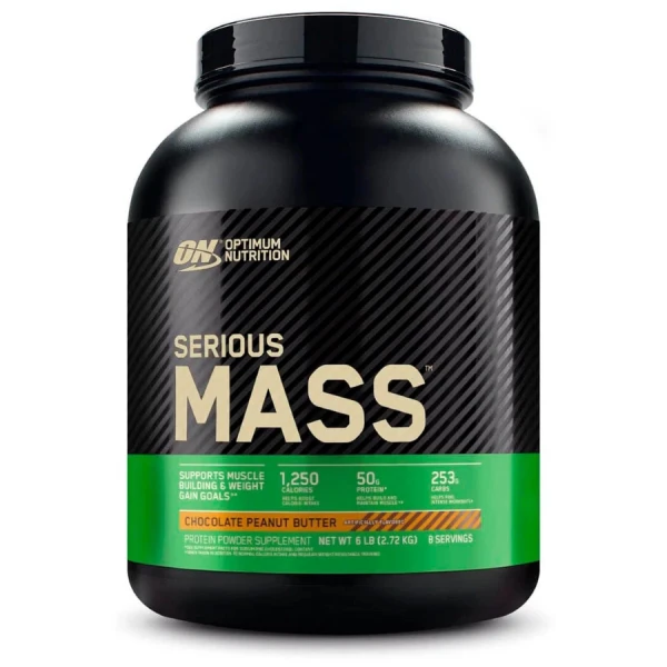 Optimum Nutrition Гейнер Serious Mass 2720 грамм (Шоколад - арахисовая паста)