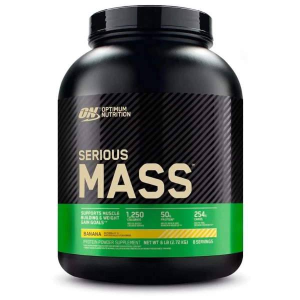 Optimum Nutrition Гейнер Serious Mass 2720 грамм (Банан)