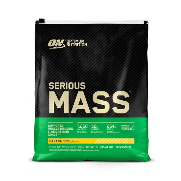 Optimum Nutrition Гейнер Serious Mass 5440 грамм (Банан)