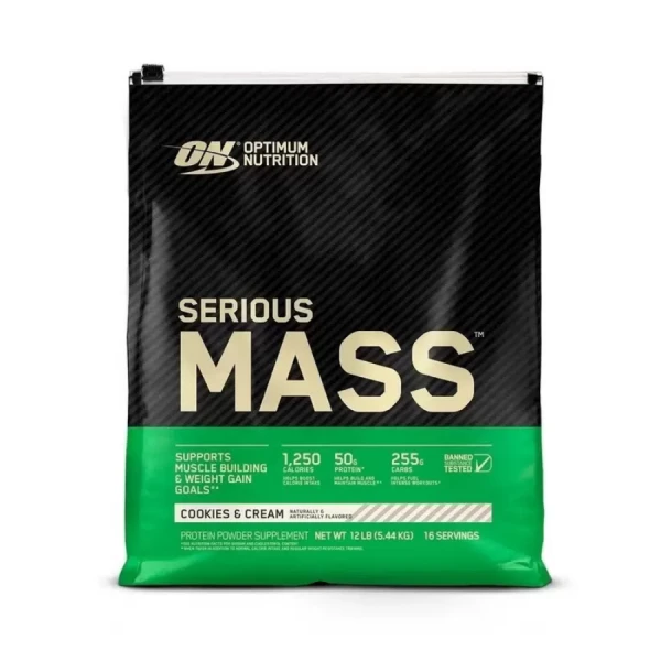 Optimum Nutrition Гейнер Serious Mass 5440 грамм (Печенье - крем)