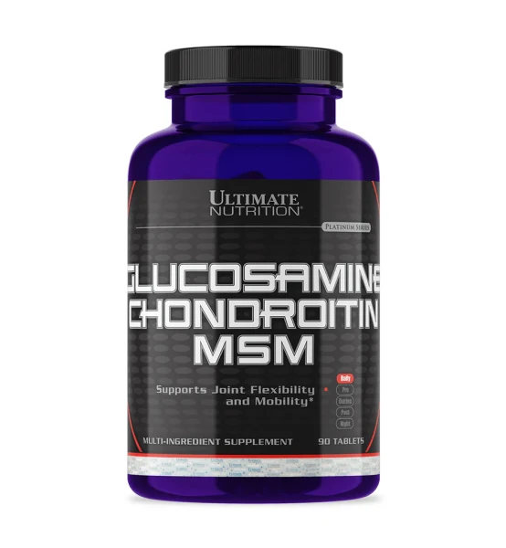 Ultimate Nutrition Глюкозамин Хондроитин МСМ 90 таблеток