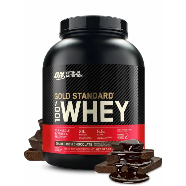 Optimum Nutrition Сывороточный Протеин Gold Standard 2270 грамм (Двойной шоколад)