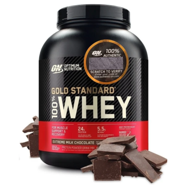 Optimum Nutrition Сывороточный Протеин Gold Standard 2270 грамм (Экстремальный молочный шоколад)