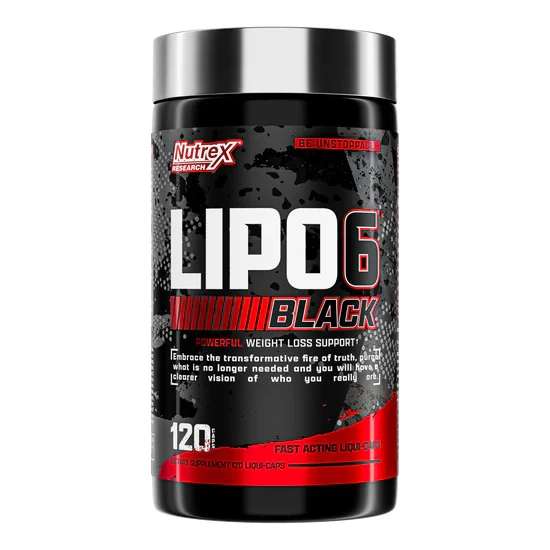 Nutrex Жиросжигатель Lipo 6 Black 120 капсул