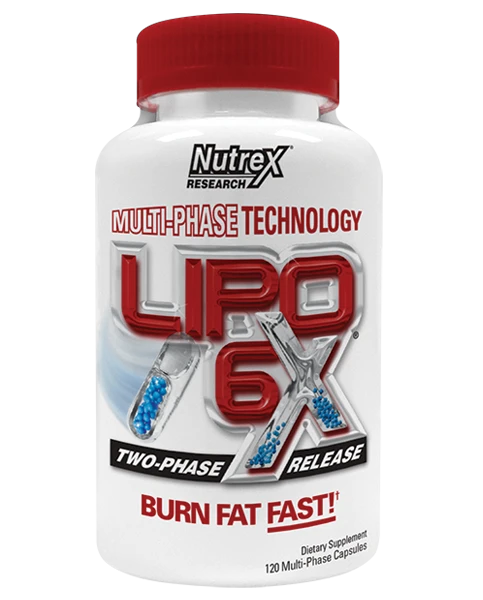 Nutrex Жиросжигатель Lipo 6X 120 капсул