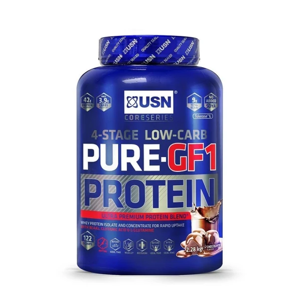 USN Комплексный Протеин Pure-GF1 2280 грамм (Шоколад)