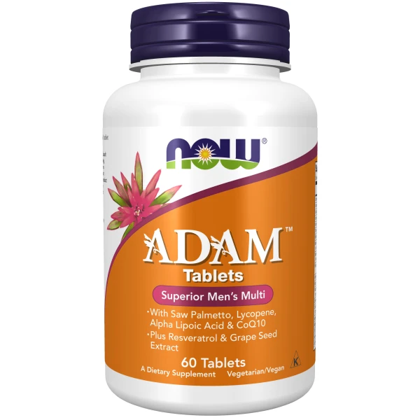 NOW Мультивитамины для Мужчин Adam 60 таблеток