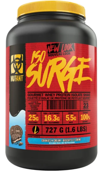 Mutant Протеин Изолят ISO Surge 727 грамм (Печенье со сливками)