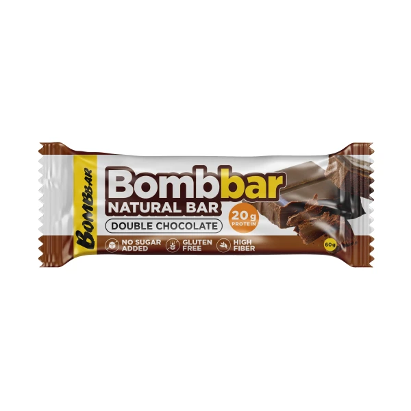 Bombbar Протеиновый батончик 60 грамм (Двойной Шоколад)