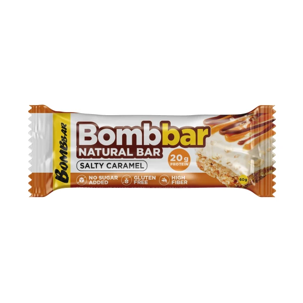 Bombbar Протеиновый батончик 60 грамм (Соленая карамель)