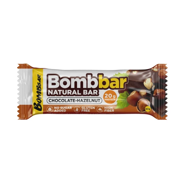 Bombbar Протеиновый батончик 60 грамм (Шоколад - фундук)