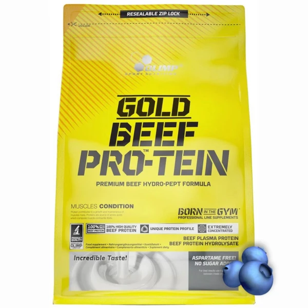 Olimp Говяжий Протеин Gold Beef Pro 700 грамм (Голубика)