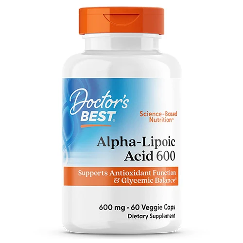 Doctor's Best Альфа-Липоевая Кислота 600 мг 60 вег капсул