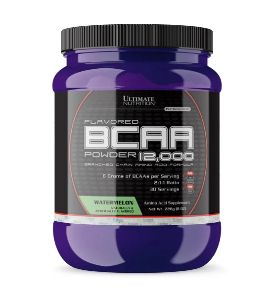Ultimate Nutrition БЦАА 12000 228 грамм (Арбуз)