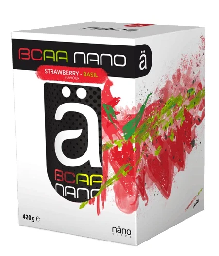 A Nano БЦАА 420 грамм (Клубника - Базилик)