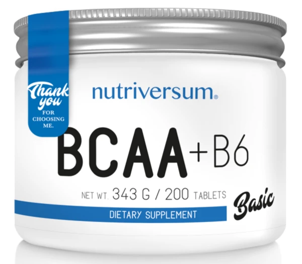 Nutriversum БЦАА+Б6 200 таблеток
