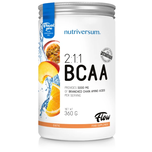 Nutriversum БЦАА 2:1:1 360 грамм (Экзотик)