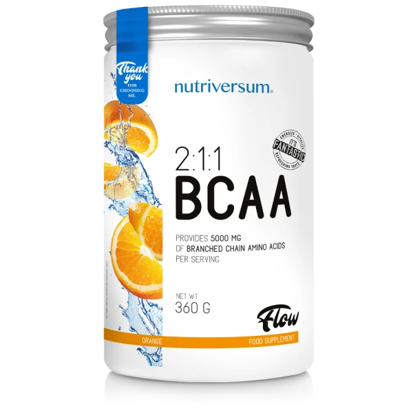 Nutriversum БЦАА 2:1:1 360 грамм (Апельсин)
