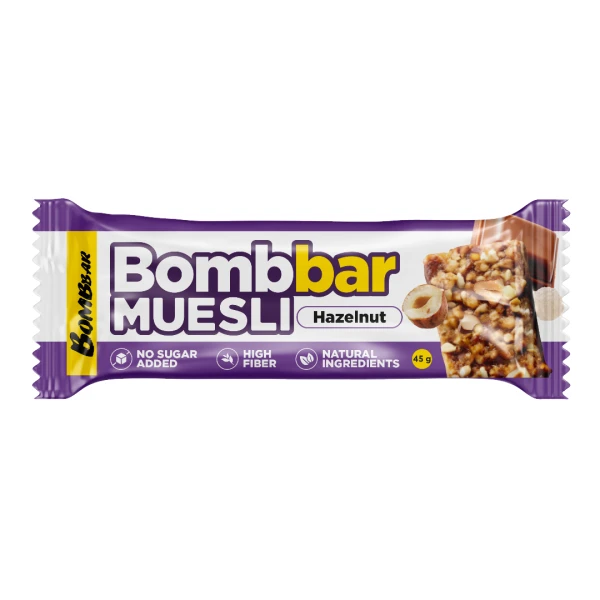 Bombbar Мюсли 45 грамм (Шоколад - фундук)