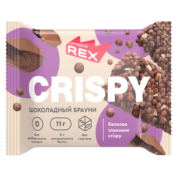 Protein Rex Хлебцы 55 грамм (Шоколадный брауни)