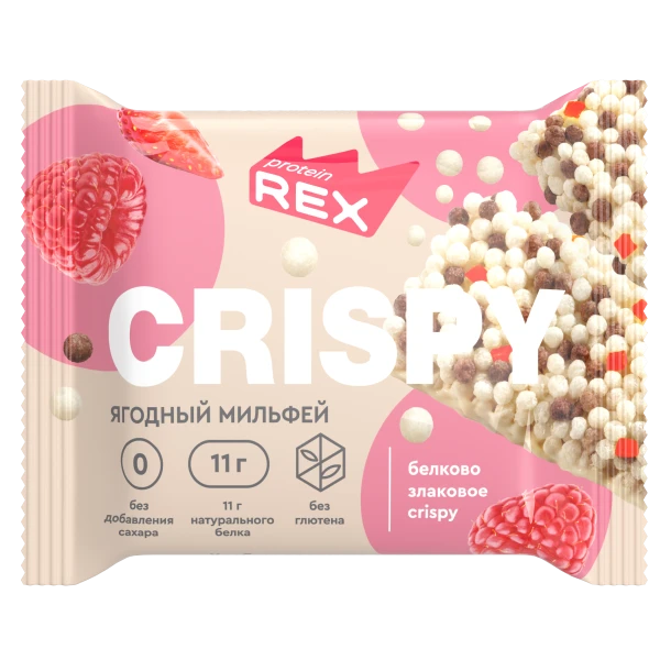 Protein Rex Хлебцы 55 грамм (Ягодный милфей)