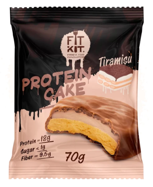 Fit Kit Протеиновое пирожное 50 грамм (Тирамису)
