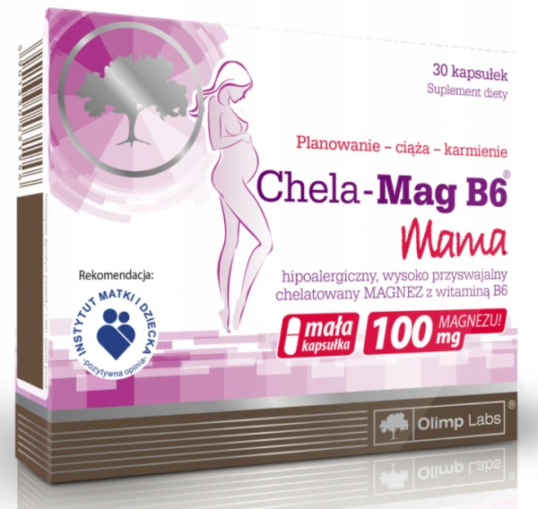Olimp Магний + Витамин Б6 Chela-Mag B6 30 капсул
