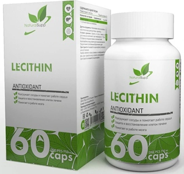 NaturalSupp Лецитин 60 капсул